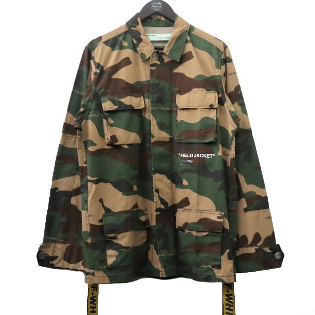 The Luxe Culture – Off White Camo FW 18 Jaket