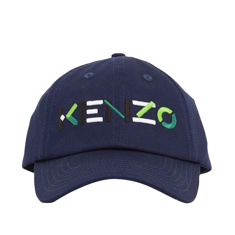 The Luxe Culture – Kenzo Embroided Logo Navy Cap