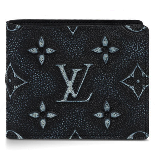 The Luxe Culture – Louis Vuitton Monogram Black Graphic Wallet